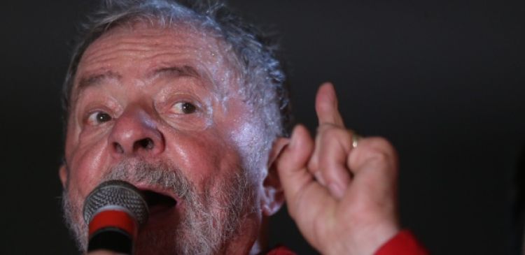 O ex-presidente Lula durante comício no Recife, em setembro. O ex-presidente Lula durante comício no Recife, em setembro.
