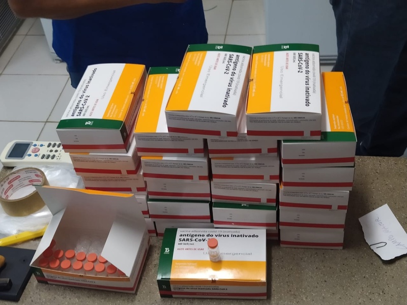 Campo Maior recebe as primeiras doses da CoronaVac vacina contra a Covid-19